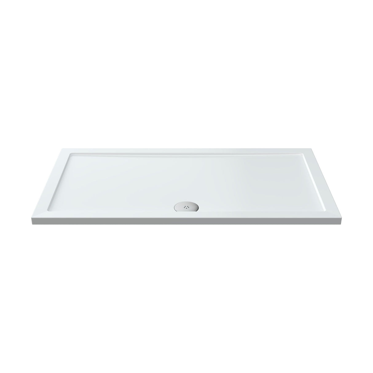 [BETR032] Balterley Shower Tray Modern Rectangular 40mm Profile Slimline, White or Grey - Multiple Sizes Available - Cutout