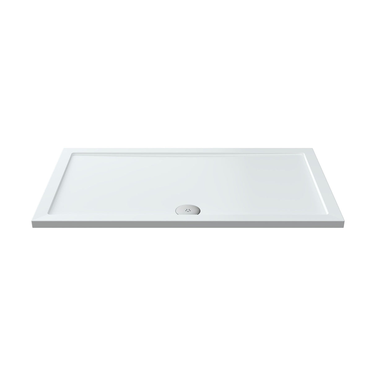 [BETR033] Balterley Shower Tray Modern Rectangular 40mm Profile Slimline, White or Grey - Multiple Sizes Available - Cutout