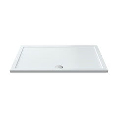 [BETR034] Balterley Shower Tray Modern Rectangular 40mm Profile Slimline, White or Grey - Multiple Sizes Available - Cutout