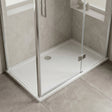 [BETR041] 1500mm x 700mm Premium Rectangular Shower Tray - White - Silo