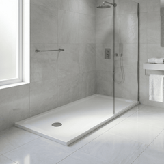 [BETR060] Contemporary Bathroom 40mm Profile Bath Replacement Shower Tray - 1700 x 700mm - Lifestyle 3