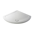 [BETR090] 914mm Premium Single Entry Shower Tray - White - Cutout