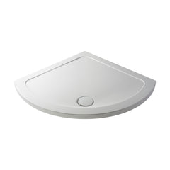[BETR090] 914mm Premium Single Entry Shower Tray - White - Cutout