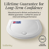 D Shape Shower Tray - 1050mm - Available in White and Slate Grey