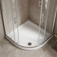 [BETR096] Balterley Shower Tray Quadrant, 40mm Profile Design - Choice of Size and Colour - Silo