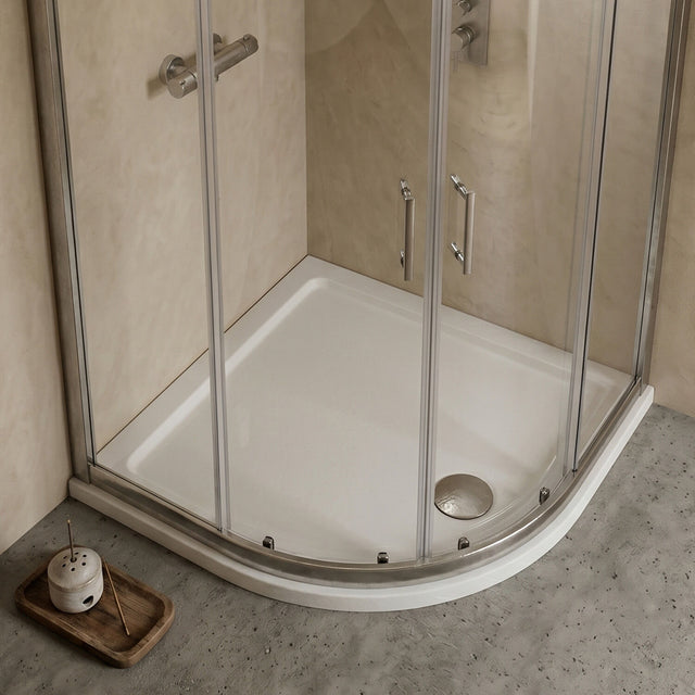 [BETR097] Balterley Shower Tray Quadrant, 40mm Profile Design - Choice of Size and Colour - Silo
