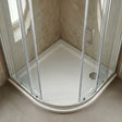 [BETR101] Balterley Shower Tray Modern Offset Quadrant Shower Tray, Left or Right Hand - Choice of Size and Finish - Silo