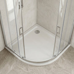 [BETR106] Balterley Shower Tray Quadrant, 40mm Profile Design - Choice of Size and Colour - Silo