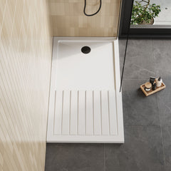[BETR1480] Premium Walk-In Shower Tray - Choice of Size and Colour - Lifestyle 1