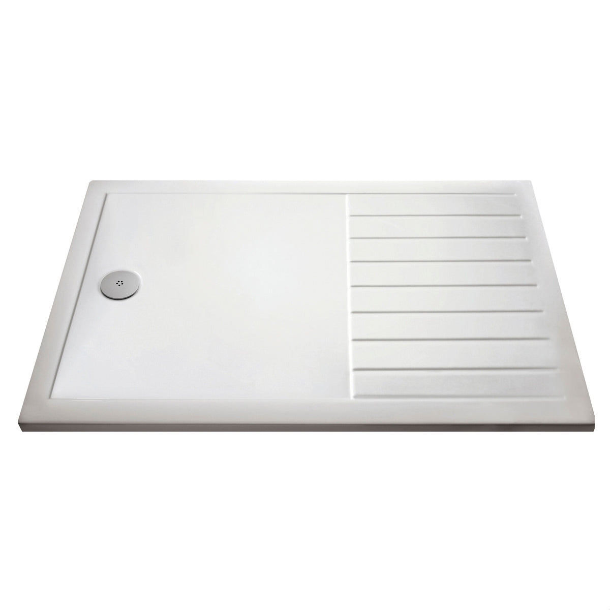 [BETR1680] Premium Walk-In Shower Tray - Choice of Size and Colour - Cutout