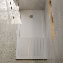 [BETR1680] Premium Walk-In Shower Tray - Choice of Size and Colour - Lifestyle 2