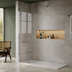 [BETR1770] Premium Walk-In Shower Tray - Choice of Size and Colour - Lifestyle 1