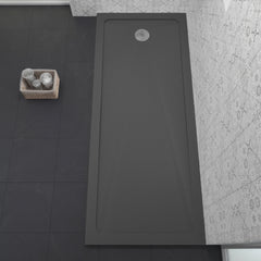 [BETR71060] Contemporary Bathroom 40mm Profile Bath Replacement Shower Tray - 1700 x 700mm - Lifestyle 2