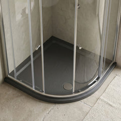 [BETR71106] Balterley Shower Tray Quadrant, 40mm Profile Design - Choice of Size and Colour - Silo