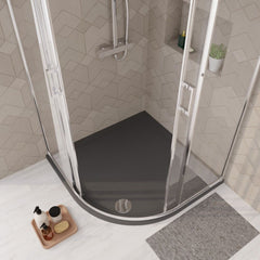 [BETR71107] Balterley Shower Tray Quadrant, 40mm Profile Design - Choice of Size and Colour - Lifestyle 2