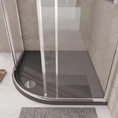 [BETR71107] Balterley Shower Tray Quadrant, 40mm Profile Design - Choice of Size and Colour - Lifestyle 3