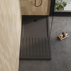 [BETR711480] Premium Walk-In Shower Tray - Choice of Size and Colour - Lifestyle 1
