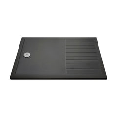 [BETR711490] Premium Walk-In Shower Tray 1400mm x 900mm - Slate Grey - Cutout