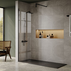 [BETR711770] Premium Walk-In Shower Tray - Choice of Size and Colour - Lifestyle 1