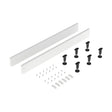 [BETRLEGA] Shower Tray Leg Set & Plinth Kit - White - 1000mm Panel - Cutout