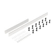 [BETRLEGC] Shower Tray Leg Set & Plinth Kit - White - 1800mm & 1000mm Panel - Cutout