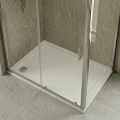 [BETSR024] Slip Resistant Slimline Rectangular Shower Tray - Choice of Size - Silo
