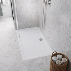 [BETSR032] Slip Resistant Slimline Rectangular Shower Tray - Choice of Size - Lifestyle 1