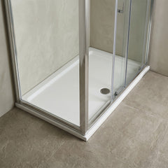 [BETSR033] Slip Resistant Slimline Rectangular Shower Tray - Choice of Size - Silo