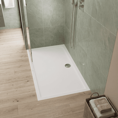 [BETSR041] Slip Resistant Slimline Rectangular Shower Tray - Choice of Size - Lifestyle 1