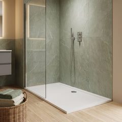 [BETSR044] Slip Resistant Slimline Rectangular Shower Tray - Choice of Size - Lifestyle 1