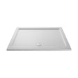 [BETSR053] 1600mm x 800mm Premium Slip Resistant Rectangular White Stone Resin Shower Tray - Easy Clean Finish by Balterley - Cutout
