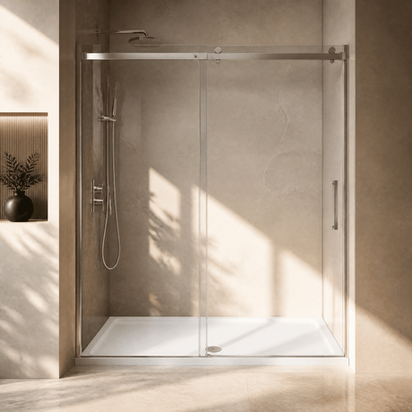 [BETSR053] 1600mm x 800mm Premium Slip Resistant Rectangular White Stone Resin Shower Tray - Easy Clean Finish by Balterley - Silo