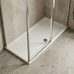 [BETSR074] Slip Resistant Slimline Rectangular Shower Tray - Choice of Size - Silo