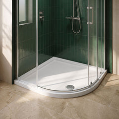 [BETSR105] Slip Resistant Slimline Quadrant Shower Tray - 800mm or 900mm - Lifestyle 2