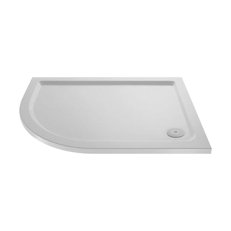 [BETSR108] Slip Resistant Slimline Offset Quadrant Shower Tray - Choice of Size and Orientation - Cutout