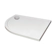 [BETTR91080QL] Bathroom Offset Quadrant Shower Tray - Choice of Size and Orientation - Cutout