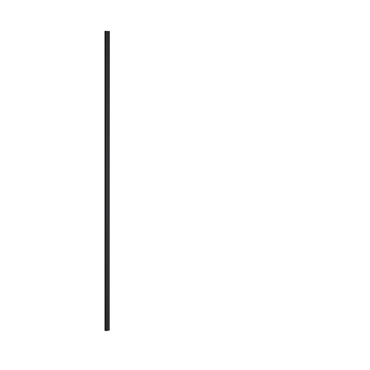 [BEWP004UF] 1950mm Undrilled Flat Profile Black - Cutout