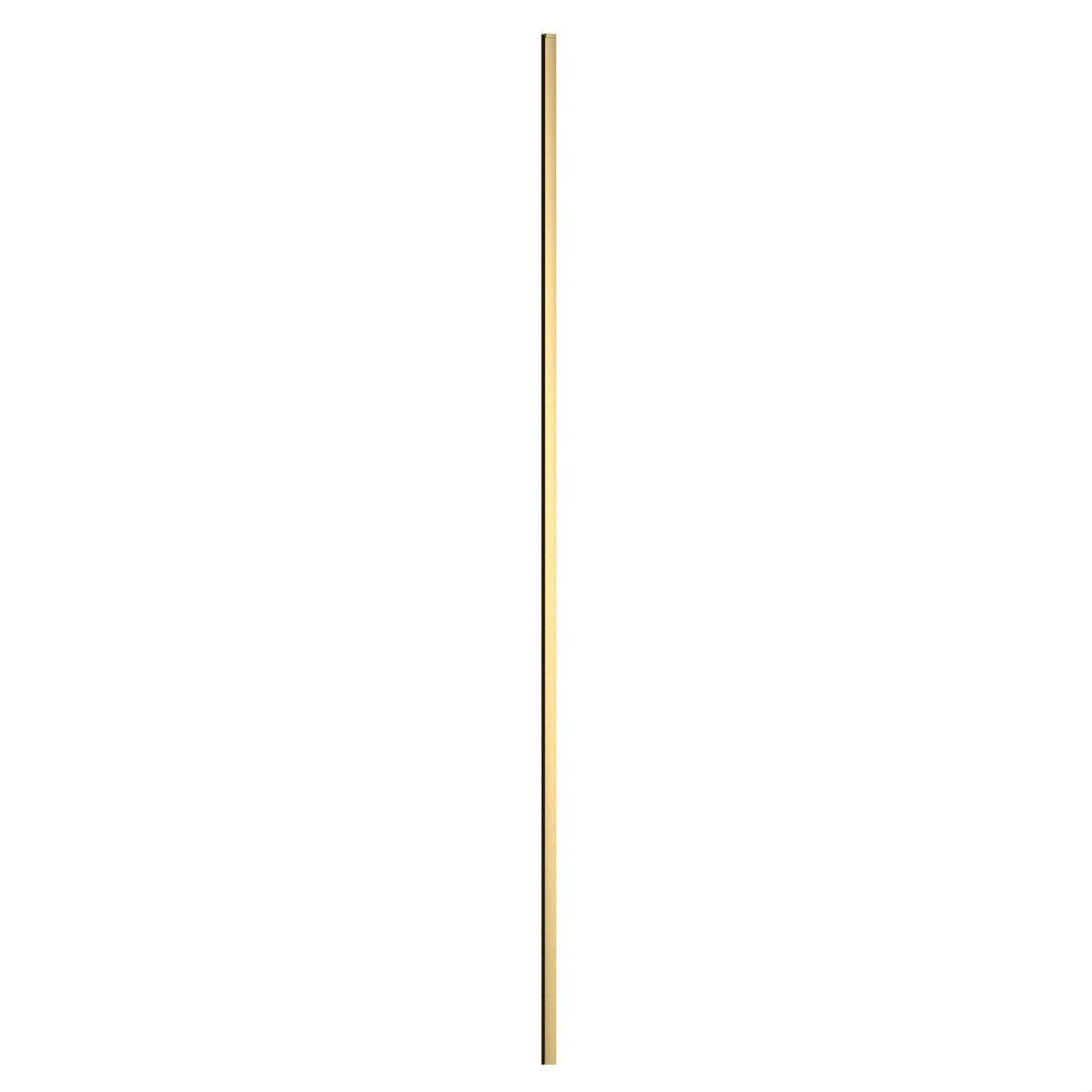 [BEWP015UF] 1950mm Undrilled Flat Profile Brass - Cutout