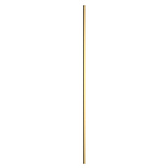 [BEWP015UF] 1950mm Undrilled Flat Profile Brass - Cutout