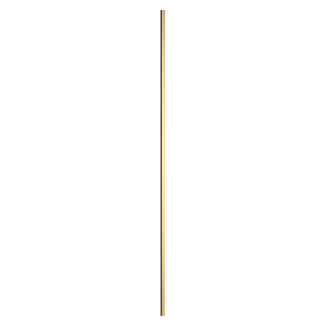 [BEWP015UF] 1950mm Undrilled Flat Profile Brass - Cutout