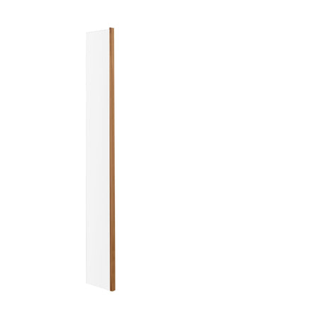 [BEWS18025BZ] Balterley 1850mm Brushed Bronze Wetroom Panel - Cutout