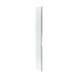 [BEWS18025] Balterley 8mm Toughened Safety Glass Wetroom Return Screen: 215mm x 1850mm, Polished Chrome - Cutout