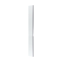 [BEWS18025] Balterley 8mm Toughened Safety Glass Wetroom Return Screen: 215mm x 1850mm, Polished Chrome - Cutout