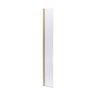 [BEWS18030CBB] 8mm Toughened Safety Glass Hinged Return Screen, 1850 x 300mm - Choice of Colour - Cutout