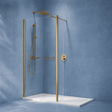 [BEWS18030CBB] 1850 x 300 x 8mm Hinged Return Screen - Silo