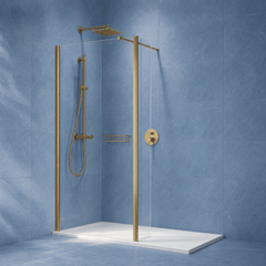 [BEWS18030CBB] 1850 x 300 x 8mm Hinged Return Screen - Silo