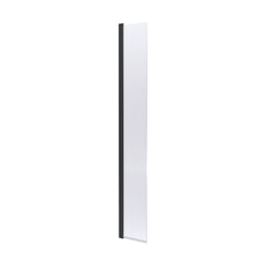 [BEWS18030CBP] 8mm Toughened Safety Glass Hinged Return Screen, 1850 x 300mm - Choice of Colour - Cutout