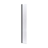 [BEWS18030CBP] 8mm Toughened Safety Glass Hinged Return Screen, 1850 x 300mm - Choice of Colour - Cutout