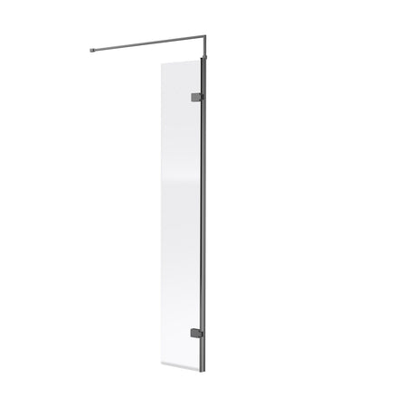 [BEWS18030GM] 300x1850mm Wetroom Swing Screen - Cutout