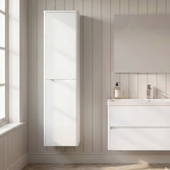 [BFAC162] Dunwood Wall Hung 2 Door Tall Unit, 356mm, Choice of Colour - Silo